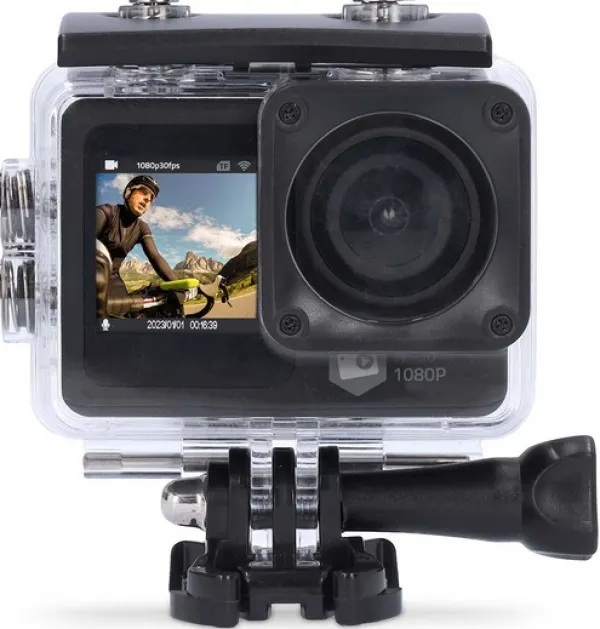 NEDIS ACAM31BK Dual screen action cam with HD 1080p@30fps resolution Nedis Slika 7