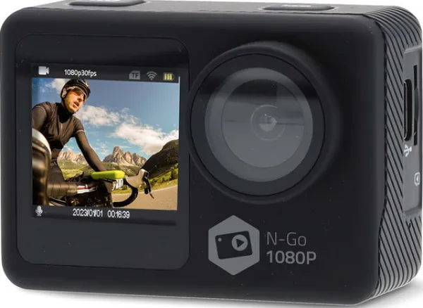 NEDIS ACAM31BK Dual screen action cam with HD 1080p@30fps resolution Nedis Slika 6