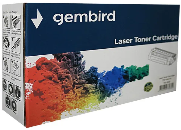 Toner Gembird CF401A/CN CRG-045C M252 201A zam. kaseta za HP Cyan 1.5k Slika 4