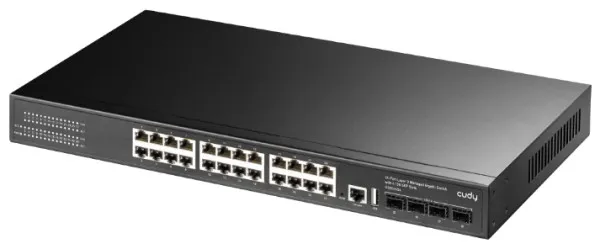 CUDY Cudy GS5024S4 24-Port Layer 3 Managed Gigabit Switch with 4 10G SFP Slots Slika 7