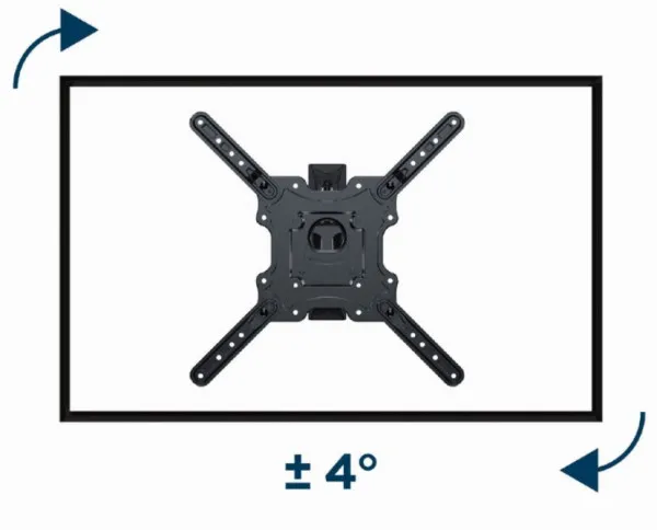 GEMBIRD WM-55ST-01 Gembird rotate/tilt VESA max. 40x40cm 32-55 max.32kg - Image 5