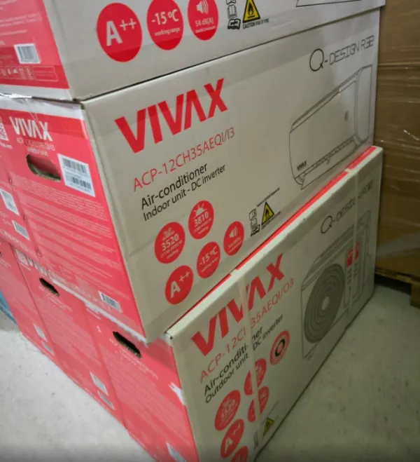 Klima VIVAX COOL ACP-12CH35AEQI+ inverter, A++/A+ R32, 12000BTU, od -15C do 50C, bela Slika 2