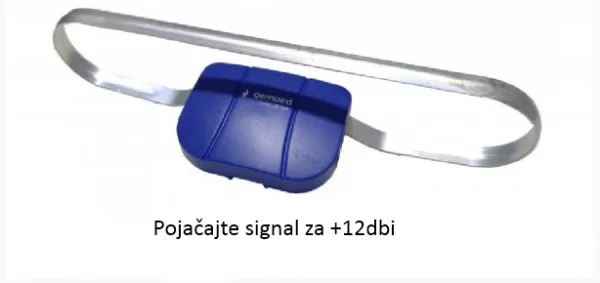 GEMBIRD GMB-2814R-ADB pojacalo sa F-konektorom, dobit 22dBi, zamena za Omski pretvarac (Amplif.Dipole Box) Slika 4