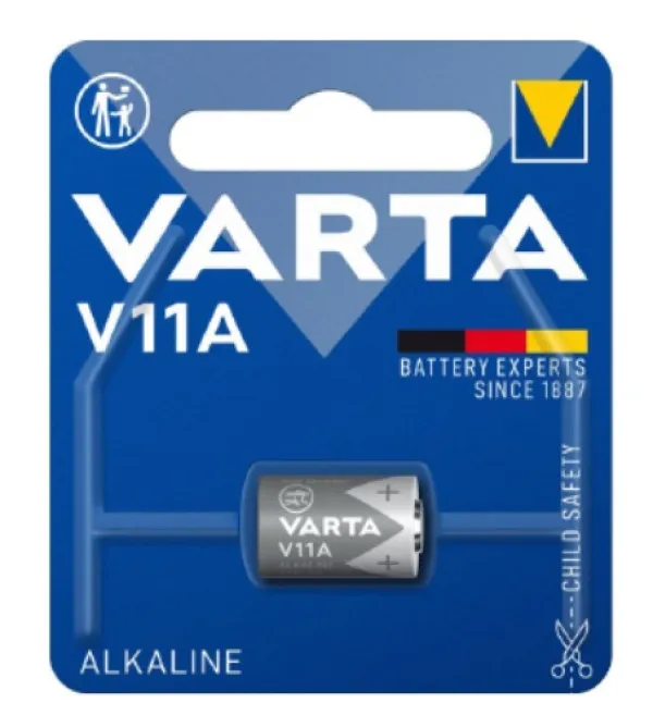 VARTA Varta V11A 6V ALKALNA Baterija 38 mAh, 10.2x16.5mm, Pakovanje 1kom - Image 1