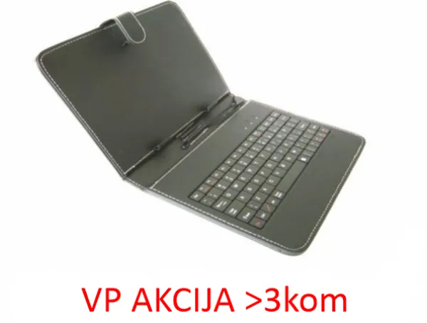 GEMBIRD TA-PCK7-BLACK ** Gembird US Tastatura za 7 Tablet PC sa futrolom, sa micro USB konektorom(455) Slika 1