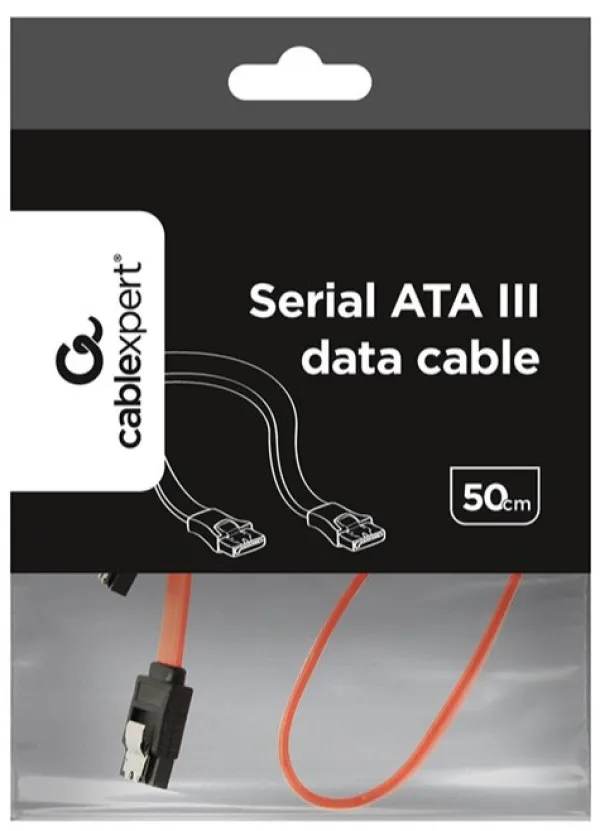 GEMBIRD CC-SATAM-DATA Gembird Metal clips, Serial ATA data kabl flat 0.5m A Slika 4