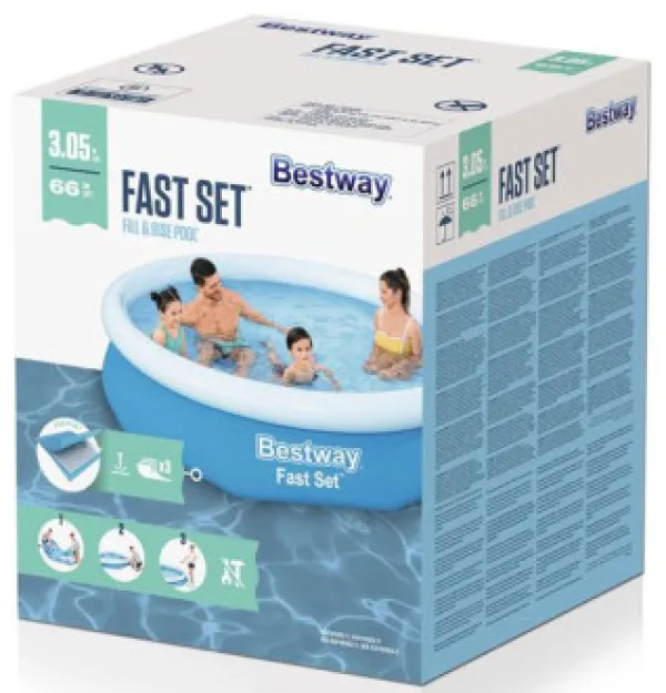 BAZEN 57456 305X66 FAST SET BESTWAY #1 Slika 1