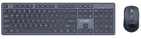 GEMBIRD KBS-WCH-04  Gembird tastatura US + bezicni mis USB, US layout- Slika 3