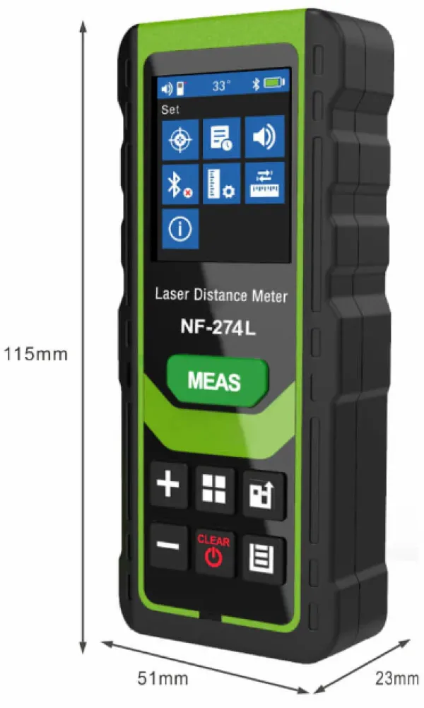 NOYAFA NF-274L Laserski merač udaljenosti Slika 5