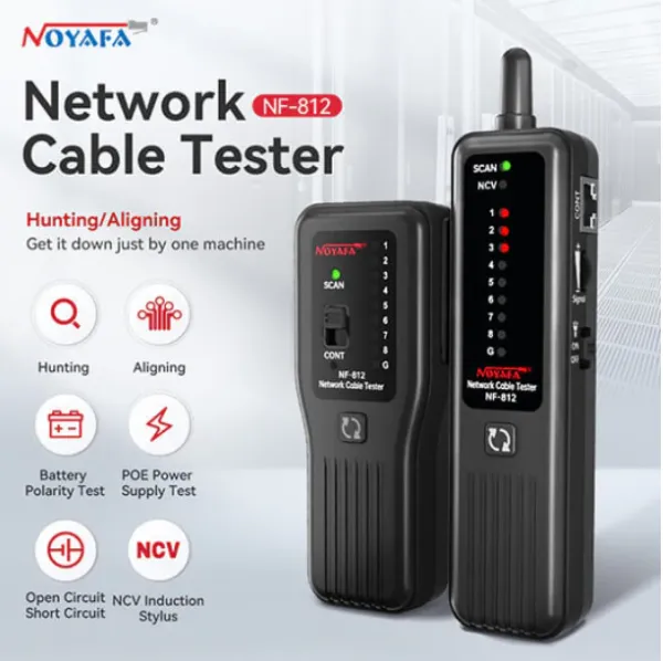 NOYAFA NF-812 Tester mrežnih kablova za RJ45 i RJ11 Slika 4