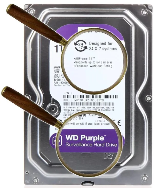 HDD 3.5 ** 1TB WD10PURZ WD Purple 24/7 5400RPM 64MB SATA3 Slika 5