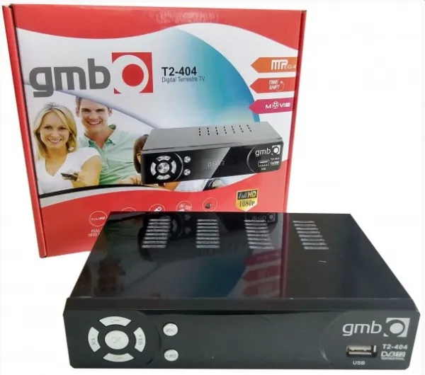 GEMBIRD GMB-T2-404 **DVB-T2 SET TOP BOX USB/HDMI/Scart/RF-out, PVR, Full HD, H264,hdmi-kabl,RF modulator1434 Slika 2