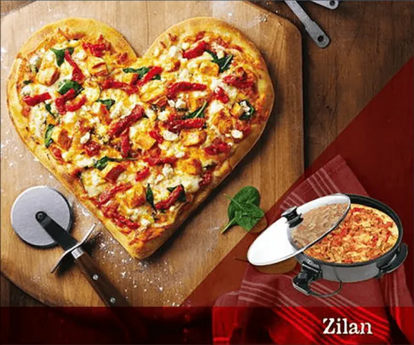 ZILAN Zilan ZLN7870 PIZZA pekač, prečnik 36/38 cm, 1500 W Slika 1