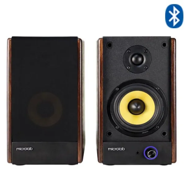 Microlab SOLO4 Aktivni drveni zvucnici 2.0 60W RMS (20W+10W)*2 4+0,75, Bluetooth, Optical, 2RCA Slika 3