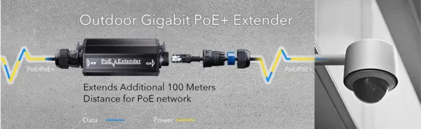 CUDY POE15 Gigabit PoE+ Outdoor Waterproof Extender Slika 7