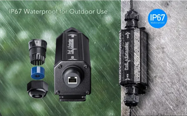 CUDY POE15 Gigabit PoE+ Outdoor Waterproof Extender Slika 6