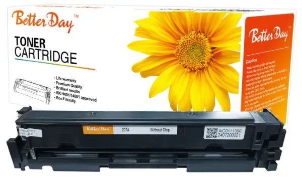 Toner BetterDay 207A(W2212A) M255/M283 zam. kaseta za HP Yellow 1.6k (bez cipa) Slika 1