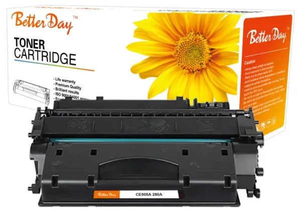 Toner BetterDay CE505A/CF280A zam. kaseta za HP 2.7k - Image 3