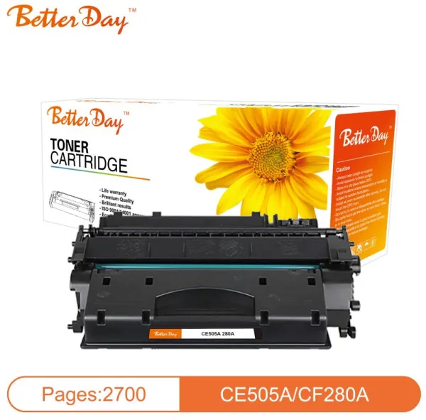 Toner BetterDay CE505A/CF280A zam. kaseta za HP 2.7k - Image 2