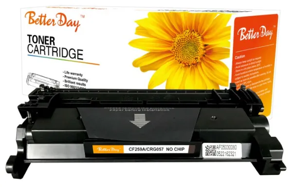 Toner BetterDay CF259A/CRG057 zam. kaseta za HP i Canon 3k (bez cipa) Slika 2