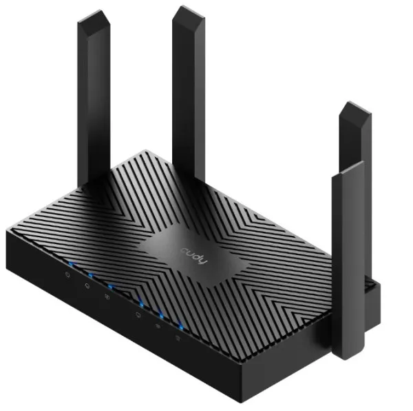 CUDY Cudy WR1500 AX1500 Dual Band 2.4+5Ghz Wi-Fi Ruter 1W/4LAN Gbit,4x5dBi AP/REP/MU-MIMO