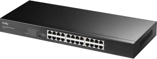 CUDY Cudy GS1024L, 24-Port 10/100/1000M Gigabit 16x Gbit RJ45 Rackmount Switch Slika 8