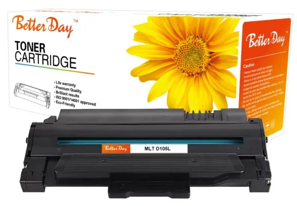 Toner BetterDay MLT-D105L zam. kaseta za SAMSUNG ML-1910 2.5k Slika 2