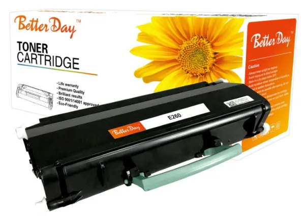 Toner BetterDay E260 E260A21A zam. kaseta za LEXMARK  3.5k Slika 2