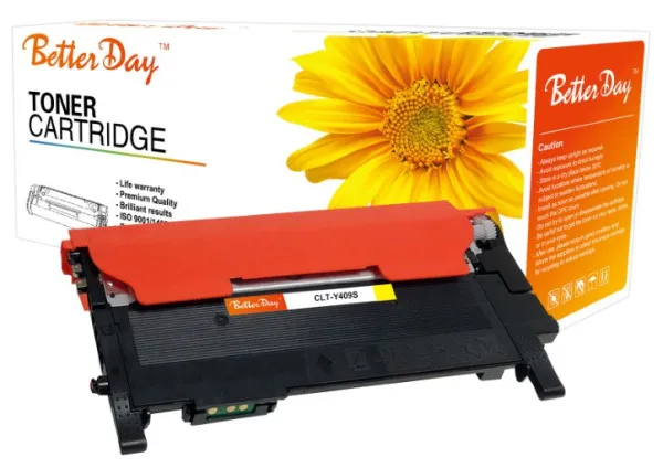 Toner BetterDay CLT-Y409S CLP-310/315/310N/315W zam. toner kaseta za Samsung Yellow 1K Slika 2