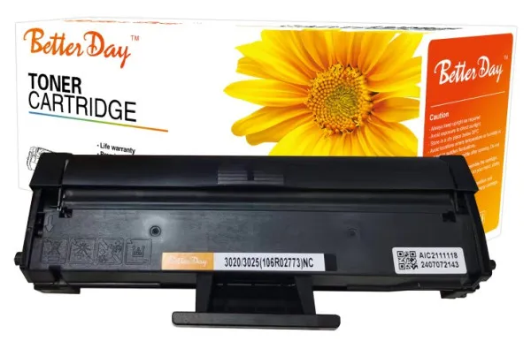 Toner BetterDay 106R02773 WC 3020/3025 zam. kaseta za XEROX  Novi cip 1.5k Slika 3