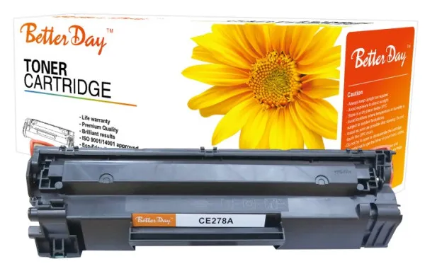 Toner BetterDay CE278A/CRG728 zam. kaseta za HP i Canon 2.1k Slika 2