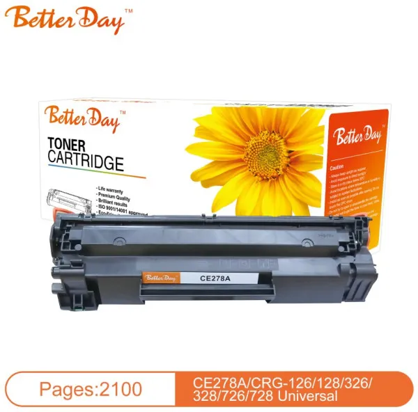 Toner BetterDay CE278A/CRG728 zam. kaseta za HP i Canon 2.1k Slika 1