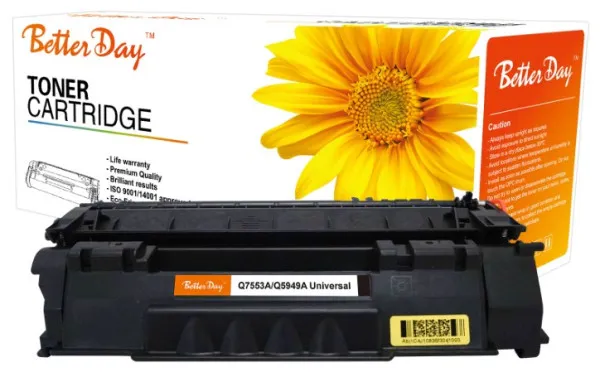 Toner BetterDay 1160/1320/P2015 Q5949A/Q7553A zam. kaseta za HP 3k Slika 2