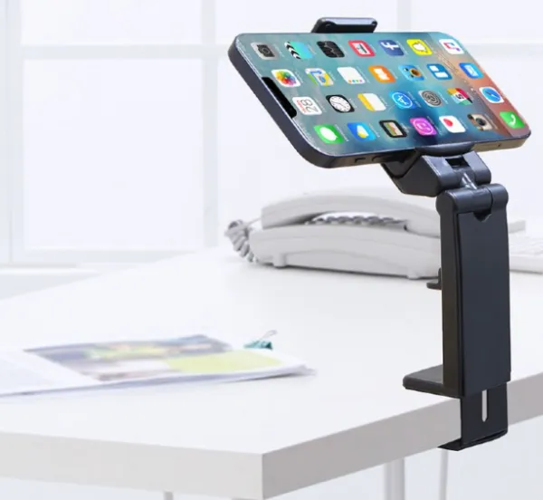GEMBIRD TA-CH-CLIP-01 Gembird Multifunctional smartphone holder, black Slika 5