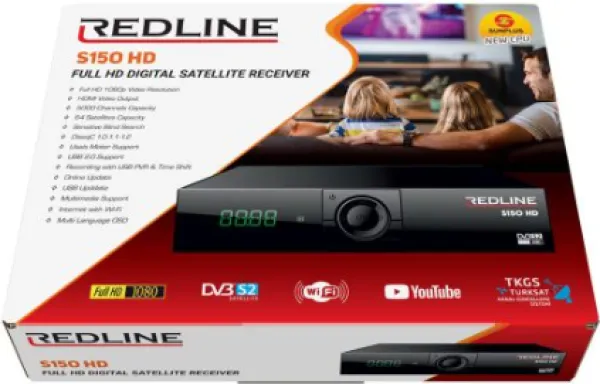 REDLINE Prijemnik satelitski DVB-S2 S-150 HD, Full HD, HDMI, USBcart Slika 3