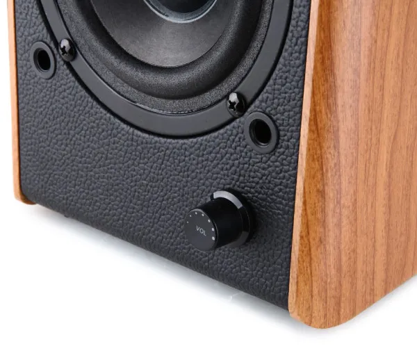 Microlab B77BT Aktivni drveni zvucnici 2.0 64W (18W+14Wx2) 3,5mm +Bluetooth Slika 7