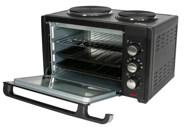 ZILAN Zilan ZLN0997 Mini peænica sa grilom zapremina 28Ll, 3200W, crna Slika 8