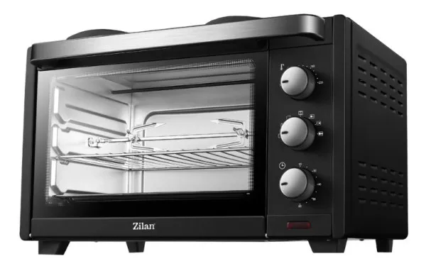 ZILAN Zilan ZLN0997 Mini peænica sa grilom zapremina 28Ll, 3200W, crna Slika 5