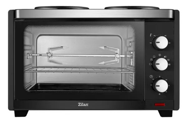 ZILAN Zilan ZLN0997 Mini peænica sa grilom zapremina 28Ll, 3200W, crna Slika 4