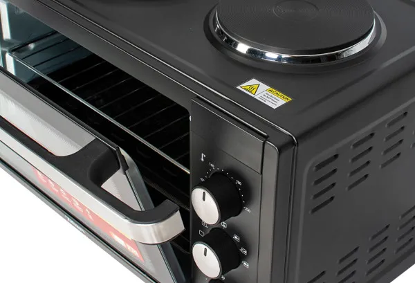 ZILAN Zilan ZLN0997 Mini peænica sa grilom zapremina 28Ll, 3200W, crna Slika 3