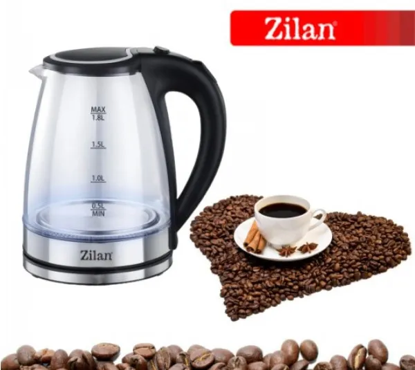 ZILAN Zilan ZLN8115 Kuvalo za vodu 1,8L, 1800W, stakleno Slika 4