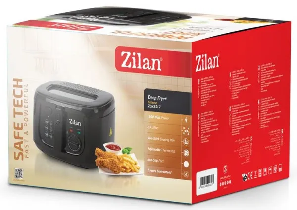 ZILAN Zilan ZLN2317 Friteza kapacitet 2.5L, 1800W, crna Slika 3