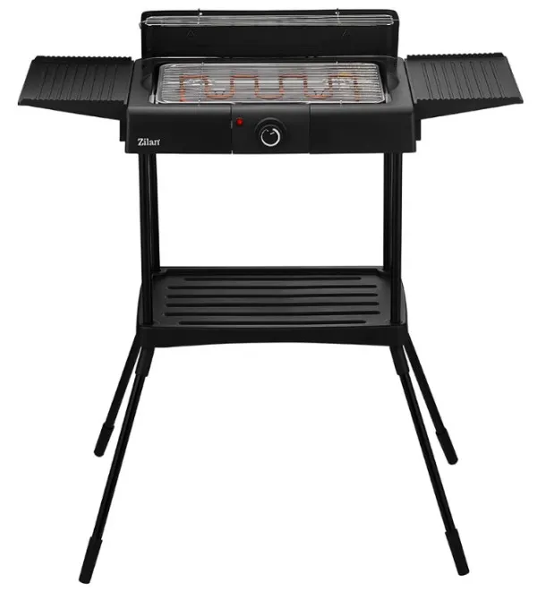 ZILAN Zilan ZLN3789 Roštilj elektricni, samostojeći Grill 51x37cm, 2400W Slika 10