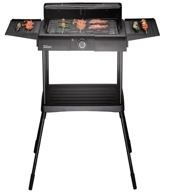 ZILAN Zilan ZLN3789 Roštilj elektricni, samostojeći Grill 51x37cm, 2400W Slika 2