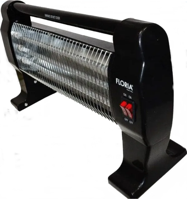 ZILAN Zilan ZLN1084 BK Kvarcna grejalica sa 3 halogena grejača, 400W/800W/1200W Slika 3