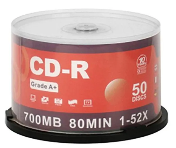 CD-R RONC 700MB 50x 1/50 kom ROCDR70050 Slika 3