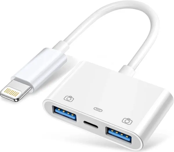 Lighting Čitač kartica 3u1, 2*USB + 1*USB C Slika 2