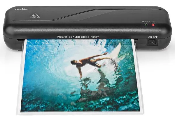 NEDIS LAMI112BK4 Laminator, aparat za plastifikaciju A4, 230 mm/min, black Slika 9