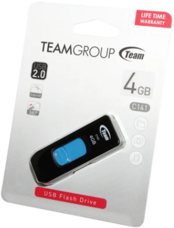 TEAM GROUP TeamGroup 4GB C141 USB 2.0 BLUE TC1414GL01 Slika 2