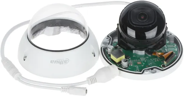 Dahua IPC-HDBW1230E-0280B-S5, IP 2MP Anti-vandal dome IC kamera, IC 30M, 2.8mm, IP67, IK10 Slika 3